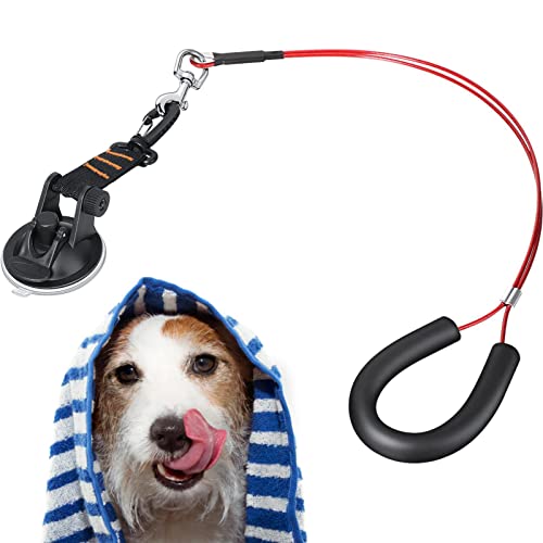Hundebadeleine - Welpe verstellbare Wannen-Rückhalteleine | Haustiere Duschwerkzeuge Hund Katze Festes Sicherheitsseil zum Baden und Pflegen von Haustieren, mit Saugnapf Jildouf Hundebadeleine - Welpe verstellbare Wannen-Rückhalteleine | Haustiere Duschwerkzeuge Hund Katze Festes Sicherheitsseil zum Baden und Pflegen von Haustieren, mit Saugnapf Jildouf von Jildouf