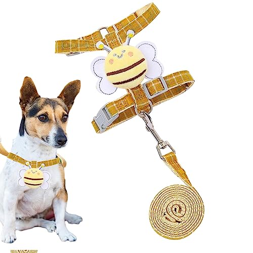 Hundegeschirr, Geschirr und Leine für Haustiere ohne Erstickung für kleine bis große Rassen, Geschirr und Leine Set für kleine Hunde Einfache Kontrolle, Jildouf Hundegeschirr, Geschirr und Leine für Haustiere ohne Erstickung für kleine bis große Rassen, Geschirr und Leine Set für kleine Hunde Einfache Kontrolle, Jildouf von Jildouf