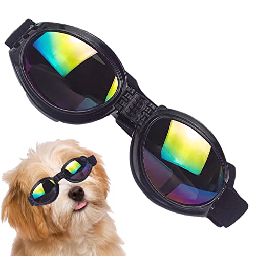 Hundesonnenbrille – Katzen-Sonnenbrille, verstellbarer Riemen, UV-Schutz, winddicht, geeignet für mittelgroße und große Hunde Jildouf Hundesonnenbrille – Katzen-Sonnenbrille, verstellbarer Riemen, UV-Schutz, winddicht, geeignet für mittelgroße und große Hunde Jildouf von Jildouf