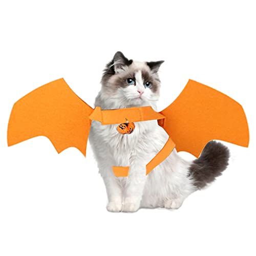 Jildouf Fledermausflügel Hund - Fledermaus Kostüm für Hunde Halloween Fledermaus Welpe Kostüm für Katzen - Katzencosplay Zubehör mit Halloween-Party Dekorationen Jildouf Fledermausflügel Hund - Fledermaus Kostüm für Hunde Halloween Fledermaus Welpe Kostüm für Katzen - Katzencosplay Zubehör mit Halloween-Party Dekorationen von Jildouf