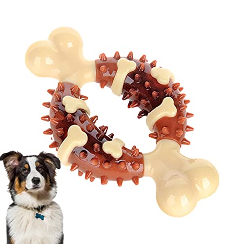 Jildouf Kauspielzeug für Welpen - Bissfestes Zahnspielzeug für Welpen,Hundespielzeug, Kauspielzeug für Welpen, Knochen, Zahnspielzeug für Welpen, für kleine und mittelgroße Hunde von Jildouf