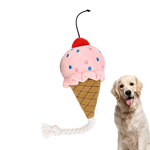 Jildouf Kleines Hundespielzeug Quietschend - Gefüllte Welpenspielzeuge | Kauspielzeug in Lebensmittelform für Haustiere, langlebiges interaktives Crinkle-Plüsch-Hundespielzeug für kleine, mittlere Jildouf Kleines Hundespielzeug Quietschend - Gefüllte Welpenspielzeuge | Kauspielzeug in Lebensmittelform für Haustiere, langlebiges interaktives Crinkle-Plüsch-Hundespielzeug für kleine, mittlere von Jildouf