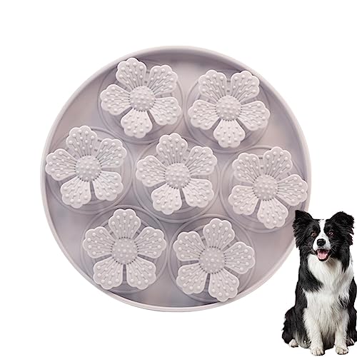 Jildouf Leckmatte | rutschfeste Silikonmatte für den Slow Feeder von Haustieren | Hunde-Puzzle-Anreicherungsspielzeug, Leckkissen für Hunde zum Baden, Leckmatte zur Linderung von Angstzuständen Jildouf Leckmatte | rutschfeste Silikonmatte für den Slow Feeder von Haustieren | Hunde-Puzzle-Anreicherungsspielzeug, Leckkissen für Hunde zum Baden, Leckmatte zur Linderung von Angstzuständen von Jildouf