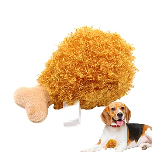 Jildouf Quietschendes Hundespielzeug, gefülltes quietschendes Haustierspielzeug – Haustier-Klangspielzeug, Lebensmittelform, Kauspielzeug, Plüsch, Zahnspielzeug, Bereicherung, Puzzle-Spielzeug, Jildouf Quietschendes Hundespielzeug, gefülltes quietschendes Haustierspielzeug – Haustier-Klangspielzeug, Lebensmittelform, Kauspielzeug, Plüsch, Zahnspielzeug, Bereicherung, Puzzle-Spielzeug, von Jildouf