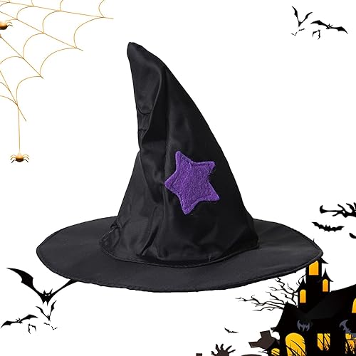 Katze Hexenhut Kostüm - Lustige und kreative Kostüme für kleine Hunde - Katze Hut für Party Cosplay Halloween Katze Kostüm für Katzen und Hunde Jildouf von Jildouf