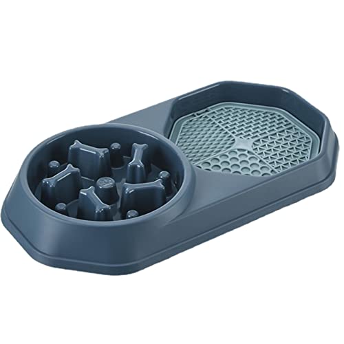 Langsamer Futternapf für Hunde und Leckmatte | Leckmatte für Hunde und Katzen, Puzzle für Haustiernahrung und Wassernapf-Set für Welpen von Jildouf Langsamer Futternapf für Hunde und Leckmatte | Leckmatte für Hunde und Katzen, Puzzle für Haustiernahrung und Wassernapf-Set für Welpen von Jildouf von Jildouf