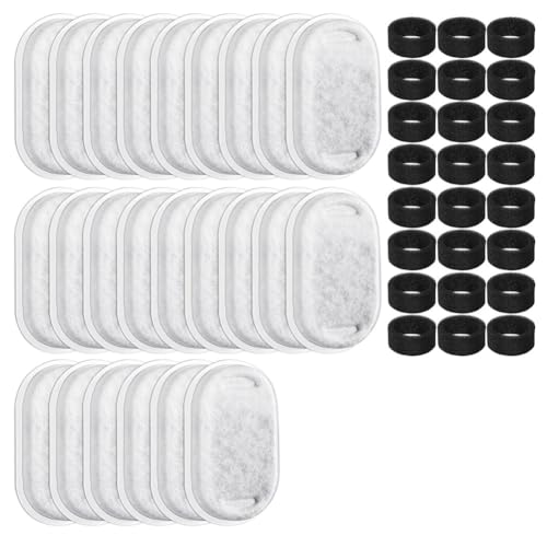 Jimenez 48er-Pack Filter für Katzentrinkbrunnen, Ersatzfilter für Katzentrinkbrunnen für Haustiertrinkbrunnen mit Einstellbarem Wasserdurchfluss Jimenez 48er-Pack Filter für Katzentrinkbrunnen, Ersatzfilter für Katzentrinkbrunnen für Haustiertrinkbrunnen mit Einstellbarem Wasserdurchfluss von Jimenez