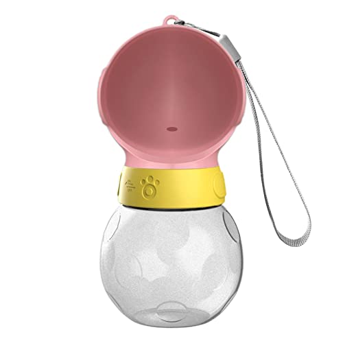 Reise für Hunde | Sicherer Wasserspender für Hunde zum Gehen im Freien | Tragbare Wasserflasche für Haustiere für Reisen, Katze, Kaninchen, Welpen von Jimtuze