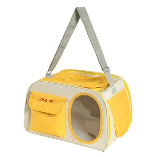 Katzentasche Ausflugsrucksack Tragbare Katzentasche Auto-Katzenbox Tragbarer Schulterrucksack Faltbare Katzentasche von JingYi Store