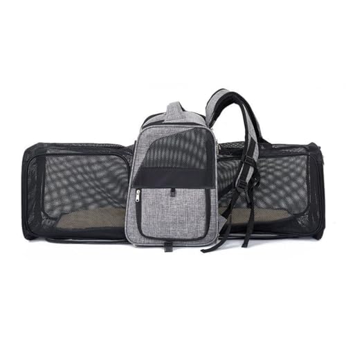 Outdoor-Katzentasche Tragbarer Outdoor-Rucksack Warme Reisetasche Große Haustiertasche Tragbare Aufbewahrungstasche von JingYi Store