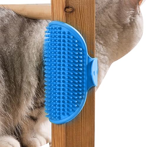 Auto-Toilettage für Katzen – Schutzhülle für Kratzbäume, Selbstreinigende Bürste aus Silikon, tragbar, zum Entfernen von Haaren und zum Schutz von Möbeln, Sofa, Stuhlbeinen von Jingmiger