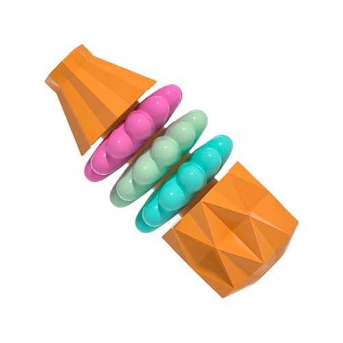 Jingmiger Kauspielzeug für kleine Hunde, Beißspielzeug für Welpen in Vasenform | Belohnungswerkzeug für Bildung, sensorisches Spiel für mentale Stimulation und körperliche Bewegung von Jingmiger