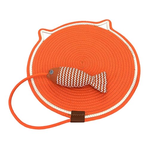 Katzenkratzmatte, Kratzunterlage für Katzen | Kratzmatte, Katzenkratzteppich, Möbelschutz - Robuste Kratzpads, Katzenkratzer aus Baumwollseil für Hauskatzen Katzenkratzmatte, Kratzunterlage für Katzen | Kratzmatte, Katzenkratzteppich, Möbelschutz - Robuste Kratzpads, Katzenkratzer aus Baumwollseil für Hauskatzen von Jingmiger