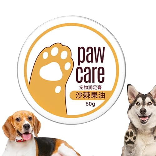 Katzenpfotenbalsam,Hundepfoten-Feuchtigkeitscreme - Natürliche Creme Pfotenpflegecreme 60g - Pfotenpflegecreme, Pfotenberuhiger, Haustier-Fußpflege, Feuchtigkeitscreme für Hunde und Katzen, Haustierna Katzenpfotenbalsam,Hundepfoten-Feuchtigkeitscreme - Natürliche Creme Pfotenpflegecreme 60g - Pfotenpflegecreme, Pfotenberuhiger, Haustier-Fußpflege, Feuchtigkeitscreme für Hunde und Katzen, Haustierna von Jingmiger