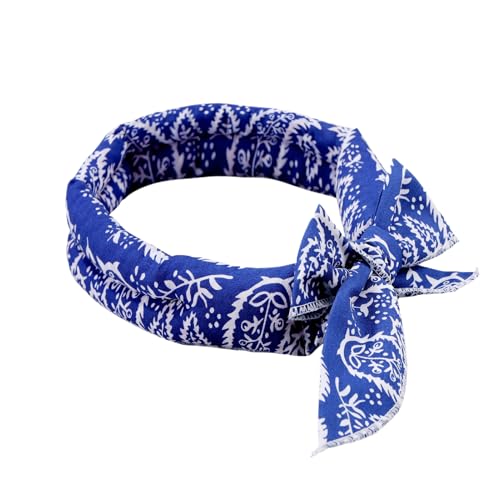 Kühlbandana Für Hunde, Kühlhandtuch Für Katzen, Atmungsaktives Kühltuch Für Hunde Katzen Outdoor Abenteuer Joggen Strandspaziergänge von Jingmiger