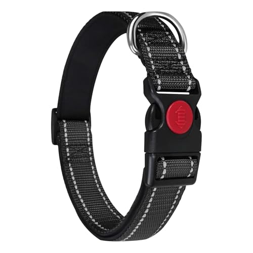Reflektierendes Halsband für Hunde, reflektierendes Hundehalsband | verstellbare Sicherheitshalsbänder | Halsband für Haustiere, Anhänger für Katzen und Hunde, die im Exkurrenten laufen Reflektierendes Halsband für Hunde, reflektierendes Hundehalsband | verstellbare Sicherheitshalsbänder | Halsband für Haustiere, Anhänger für Katzen und Hunde, die im Exkurrenten laufen von Jingmiger
