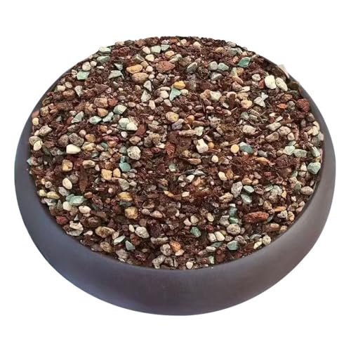 Jingsen 1,2 kg/Beutel, 3–6 mm, Lavastein-Kies, natürlicher Bonsai-Gartenkies, dekorative Vulkansteine für Fische, Aquarien, Sukkulenten, Pflanzen (bunt) von Jingsen