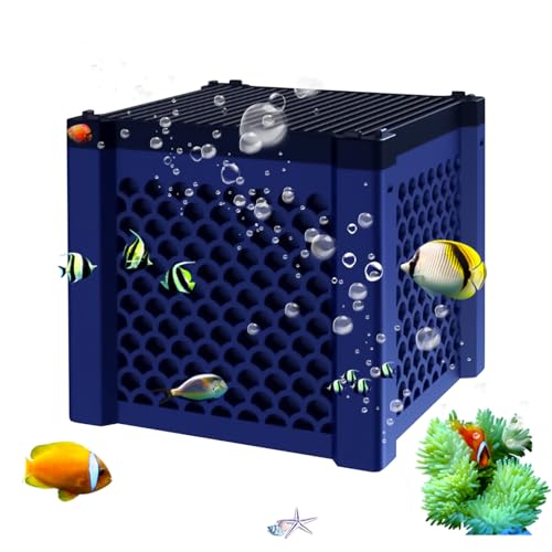 Jingyash Aquarium-Wasserfilter, Aktivkohle-Wasserfilter für Teiche, Geruchskontrolle, Filterreiniger für Teich, Anfänger, Aquaristen, Filtern, Desktop-Garten von Jingyash