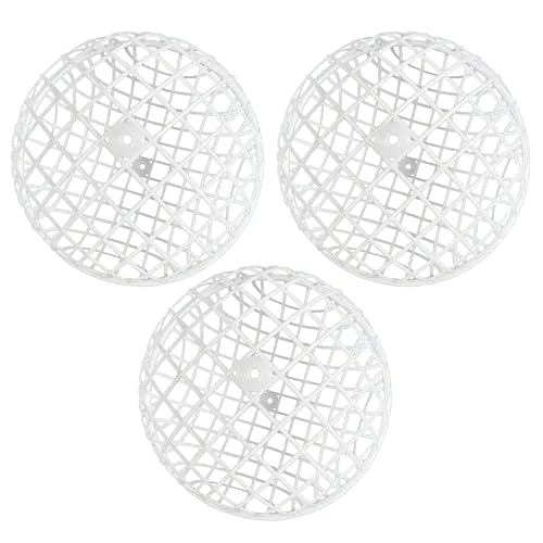 Jingyash Hühnerballkäfig - 3 Teile Beweglicher Hühnerkäfig,Geflügelbedarf Für Freilauf Garten Gemüsebeet von Jingyash