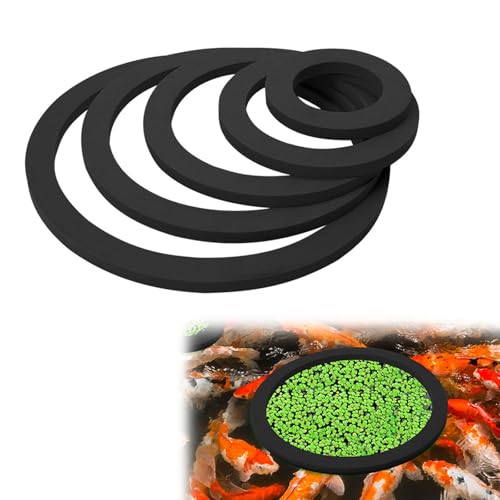 Ein Set nützlicher schwimmender Pflanzenring aus Kunststoff, wiederverwendbarer Fischtank-Futterring, flexible Aquarium-Pflanzenringe für Fischfütterungsringe, Garnelen-Tank-Aquarium Ein Set nützlicher schwimmender Pflanzenring aus Kunststoff, wiederverwendbarer Fischtank-Futterring, flexible Aquarium-Pflanzenringe für Fischfütterungsringe, Garnelen-Tank-Aquarium von JinliangGuo
