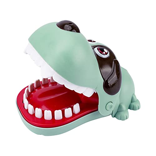 Jinmen Tierzahnarzt Spiel Zähne Spielzeug | Netter Hund beißt Fingerspielzeug Zahnarzt Spiel | Glatte Hundeform, lustiges Biss-Fingerzahn-Spielzeug für Erwachsene und Kleinkinder über 4 von Jinmen