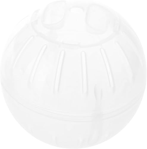 Weiß-Transparent, leiser Gymnastikball, Kunststoff-Spinner, Hamster, Laufen für Zuckergleiter, kleine Mäuse, Rennmäuse, Hamster, Gymnastikball für kleine Tiere von Jinshining