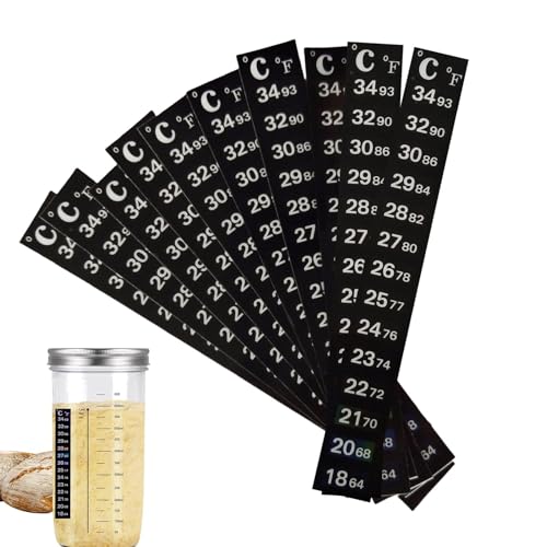 Aufkleber für Temperaturmessgerät - Aquarium Temperaturstreifen Aufkleber für dunkle Temperatur, Aquarium-Temperaturüberwachung, Aquarium-Temperaturüberwachung Aufkleber für Temperaturmessgerät - Aquarium Temperaturstreifen Aufkleber für dunkle Temperatur, Aquarium-Temperaturüberwachung, Aquarium-Temperaturüberwachung von Jinyilwn