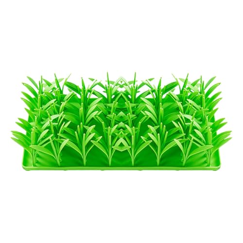 Futtermatte aus Glas für Haustiere - Interaktive Silikonmatte für langsame Fütterung | Silikon Katzengras Matte, rutschfeste Futtermatte, Nasenmatte Futtermatte aus Glas für Haustiere - Interaktive Silikonmatte für langsame Fütterung | Silikon Katzengras Matte, rutschfeste Futtermatte, Nasenmatte von Jinyilwn