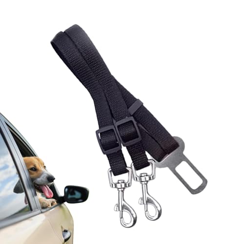 Hundeauto-Sicherheitsgurt, Hundesicherheitsgurt für Auto - Multifunktionaler stoßdämpfender Sicherheitsgurt für Hunde | Benutzerfreundliches Haustierzubehör, abriebfester Hundesicherheitsgurt für Hundeauto-Sicherheitsgurt, Hundesicherheitsgurt für Auto - Multifunktionaler stoßdämpfender Sicherheitsgurt für Hunde | Benutzerfreundliches Haustierzubehör, abriebfester Hundesicherheitsgurt für von Jinyilwn
