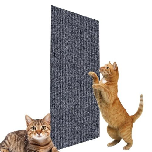 Katze Kratzkissen - Kratzbrett für Katzen, Kratzbrett für Katzen, Kratzpad, Möbelschutz, Wandkratzer, Wandbefestigung, selbstklebende Kratzpads, trimmbare Kratzbrett für Innen Katze Kätzchen Katze Kratzkissen - Kratzbrett für Katzen, Kratzbrett für Katzen, Kratzpad, Möbelschutz, Wandkratzer, Wandbefestigung, selbstklebende Kratzpads, trimmbare Kratzbrett für Innen Katze Kätzchen von Jinyilwn