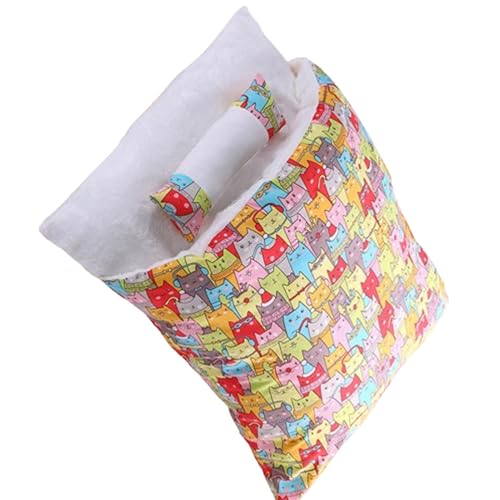 Katzenbett Hundeschlafsack Waschbar Warm Waschbar Waschbar Haustier Matte Thermoschlafsack für Katzen und Kleine Hunde Katzenbett Hundeschlafsack Waschbar Warm Waschbar Waschbar Haustier Matte Thermoschlafsack für Katzen und Kleine Hunde von Jinyilwn