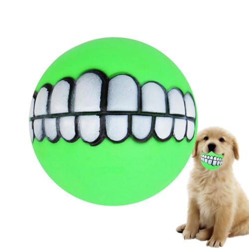 Kauen Hund Spielzeug Ball,Hund Zahnen Ball - Welpen Kauball - Sicher PVC Große Hund Sound Spielzeug Ball Welpen Interaktives Spielzeug Outdoor Spielen Helfer Kauen Hund Spielzeug Ball,Hund Zahnen Ball - Welpen Kauball - Sicher PVC Große Hund Sound Spielzeug Ball Welpen Interaktives Spielzeug Outdoor Spielen Helfer von Jinyilwn