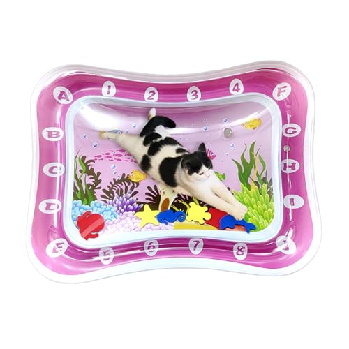 Wassermatte für Katzen – wasserempfindliche Spielmatte, aufblasbare Wassermatte | Wasserempfindliche Matte | Haustiermatte für den Außenbereich – Trainingsmatte mit hoher Wasserempfindlichkeit Wassermatte für Katzen – wasserempfindliche Spielmatte, aufblasbare Wassermatte | Wasserempfindliche Matte | Haustiermatte für den Außenbereich – Trainingsmatte mit hoher Wasserempfindlichkeit von Jinyilwn