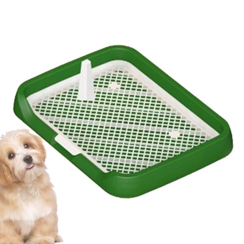 Welpen-Toilettentablett – Hundetoiletten-Tablett für Haustiere | Hundeurinmatte mit wiederverwendbarem Netzgitter Abnehmbare Säule Welpen-Toilettentablett – Hundetoiletten-Tablett für Haustiere | Hundeurinmatte mit wiederverwendbarem Netzgitter Abnehmbare Säule von Jinyilwn