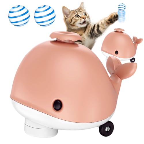 Whale Bubble Ball – Musik, Kühlventilator, flexibles Rad weht Wal | Interaktiver Haustierball für Katzen und Kätzchen, Blasspiel-Balance, niedliche Ozean-Katzen-Unterhaltung Whale Bubble Ball – Musik, Kühlventilator, flexibles Rad weht Wal | Interaktiver Haustierball für Katzen und Kätzchen, Blasspiel-Balance, niedliche Ozean-Katzen-Unterhaltung von Jinyilwn