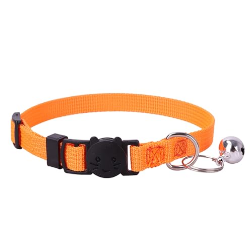 8 Farben von der Stange, Katzenhalsband kann zerbrochen Werden. Katzenhalsband Callor Tiermode-Bandana (OR1, One Size) von Jipersuo