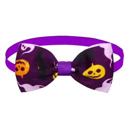 Halloween-Fliege für Haustiere, für Hunde Katzen, Festliche Dekorationen, niedliche Cartoon-Muster Katzenhalsband (PP2, One Size) von Jipersuo