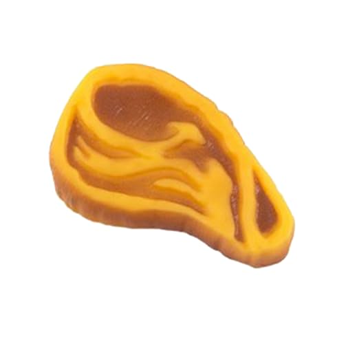 Jipersuo Hähnchen und Hähnchenschenkel, Schleife, Hamburger und Hotdog, Quietschspielzeug aus Vinyl, Hundespielzeug, Quietschkauspielzeug, Zahnreinigung, Hundebedarf, Teddy, (Light Yellow, One Size) Jipersuo Hähnchen und Hähnchenschenkel, Schleife, Hamburger und Hotdog, Quietschspielzeug aus Vinyl, Hundespielzeug, Quietschkauspielzeug, Zahnreinigung, Hundebedarf, Teddy, (Light Yellow, One Size) von Jipersuo