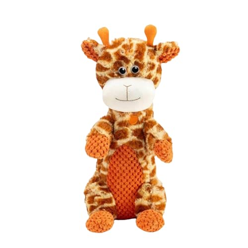 Jipersuo Hundespielzeug Schwere Kauer Hundespielzeug Hundekauer für Aggressive Kauer Welpenspielzeug zum Zahnen Bio-kautoys-sicher (Orange, One Size) von Jipersuo