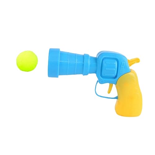 Jipersuo Katzen-Plüschball, schießend, selbstlindernd, Hi-Silent-, Katzenspielzeug, Plüschball, mikroelastisch, statisches Kleben, 20 Plüschbälle Kaubänder (Green, One Size) von Jipersuo