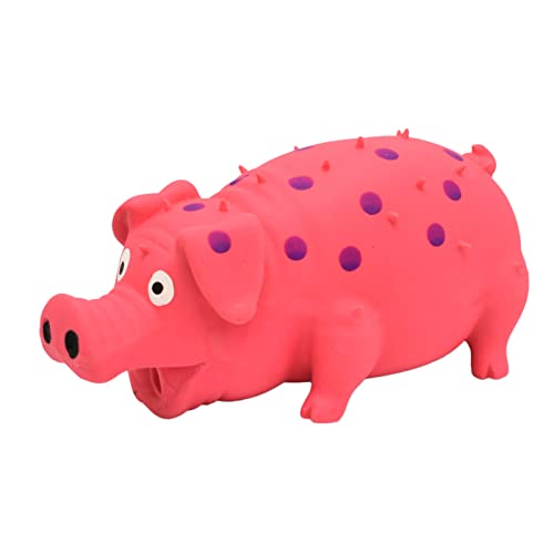 Jipersuo Kauspielzeug für Hunde, süßes schreiendes aus Gummi, Starkes Grunzen, quietschender Hund, Welpe, Backenzähne, Stimmspielzeug, Haustierprodukte Kauten-zur-Entspannung (C, One Size) von Jipersuo