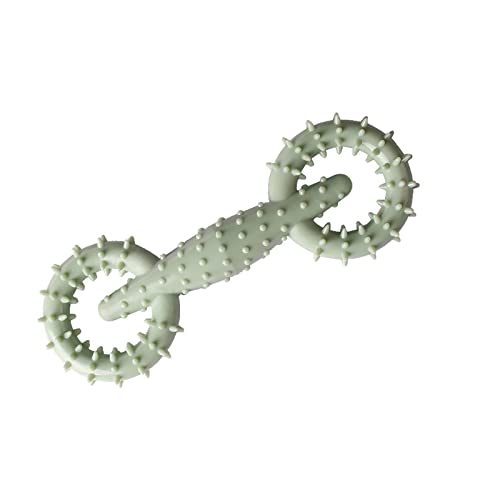 Jipersuo Pet Supplies Hundekauspielzeug Backenzahn TPR Haustierspielzeug Zugring Hundezahnbürste Lustiges interaktives Hundespielzeug Biologische Kautextile (C, One Size) von Jipersuo