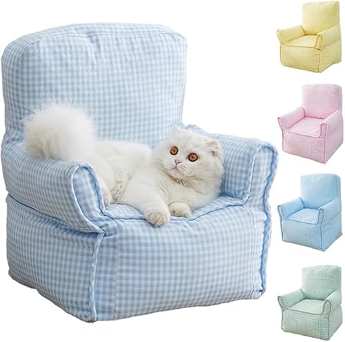 Jipersuo Weiches Stoffsofa für den Innenbereich, Katzen- und Hundesofa, Haustierbett für Tiere, abnehmbarer, waschbarer Bezug, kompaktes Haustiermöbel, gemütlicher Katzenunterstand, Heimdekoration Jipersuo Weiches Stoffsofa für den Innenbereich, Katzen- und Hundesofa, Haustierbett für Tiere, abnehmbarer, waschbarer Bezug, kompaktes Haustiermöbel, gemütlicher Katzenunterstand, Heimdekoration von Jipersuo