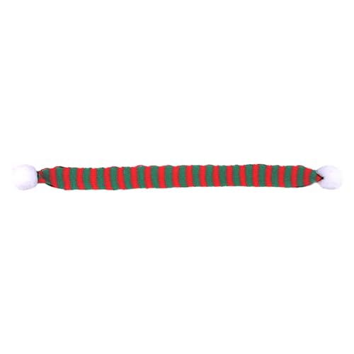 Jipersuo Weihnachts-Haustier-Hamster-Schal, festlicher Dress-Up-Schal, Goldener, Wollschmuck Hundeschuhe (Green, L) von Jipersuo