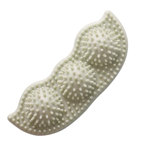 Kauen und Zähneknirschen Langlebiges Peapod-Haustierspielzeug Interaktives Hundespielzeug Training und Linderung von Hundebeißstäben Elastisch DREI Farboptionen Gesundes-Kautoy (Green, One Size) von Jipersuo