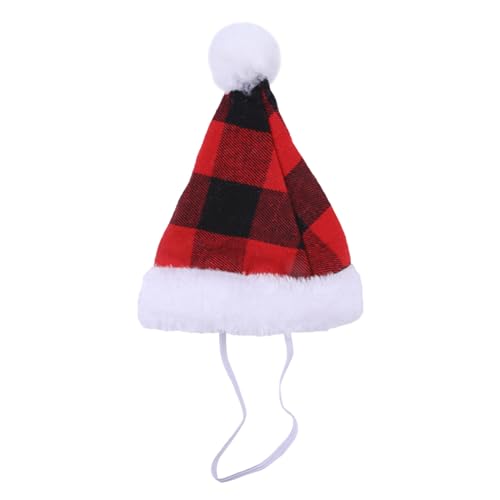 Weihnachten Haustier Hüte Hunde Katzen Weihnachten Festliche Ornamente Kleine Mittlere Hunde Kopfbedeckungen Katzenjacken (One Size) von Jipersuo