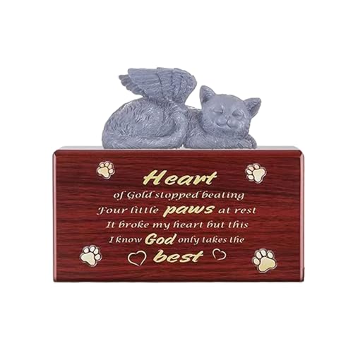 Jiqoe Zarte Holz-Urne für Haustiere mit inspirierten Motiven, die die Liebe und den Respekt widerspiegeln, den Sie für Ihre pelzigen Begleiter haben von Jiqoe