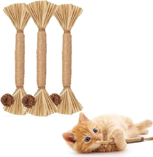 Jkapagzy Zahn Schleifen Stick Katze Spielzeug Zu Lindern Langeweile Katze Teaser Pflege Katze Spielzeug M5C5 Katze Stick Artefakt Beständig Biss von Jkapagzy