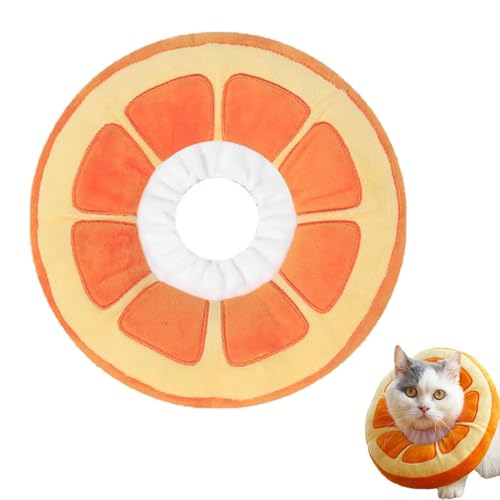 Jlkegfdf Elisabethanisches Hundehalsband, verstellbares Hundekegelhalsband, Katzenhalsband, Hundekegel-Halsband, Katzen-Donut-Halsschutz für kleine, mittelgroße Hunde, Katzen, Haustiere von Jlkegfdf