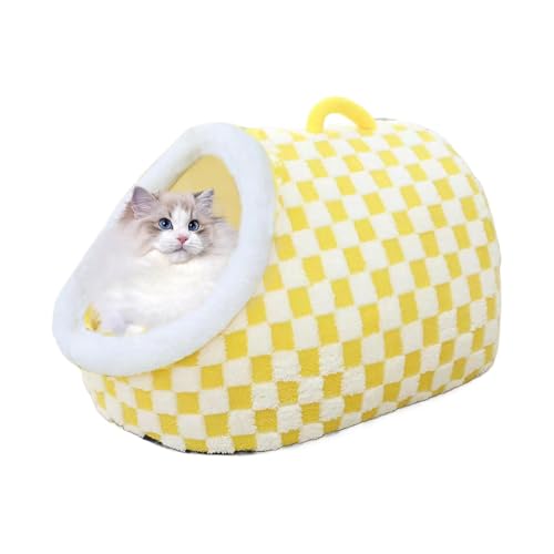 Jlkegfdf Gemütliches Versteck Haustierbett, Hundebett, gemütliche Höhle, Hundebett, rutschfest, waschbar, weich, Haustier-Höhlenbett, Schlafsack, gemütliches Haustier-Versteck für Hunde Jlkegfdf Gemütliches Versteck Haustierbett, Hundebett, gemütliche Höhle, Hundebett, rutschfest, waschbar, weich, Haustier-Höhlenbett, Schlafsack, gemütliches Haustier-Versteck für Hunde von Jlkegfdf